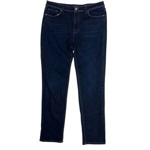 J.Jill Denim Women's Size 12 Reg High Rise Straight Leg Jeans